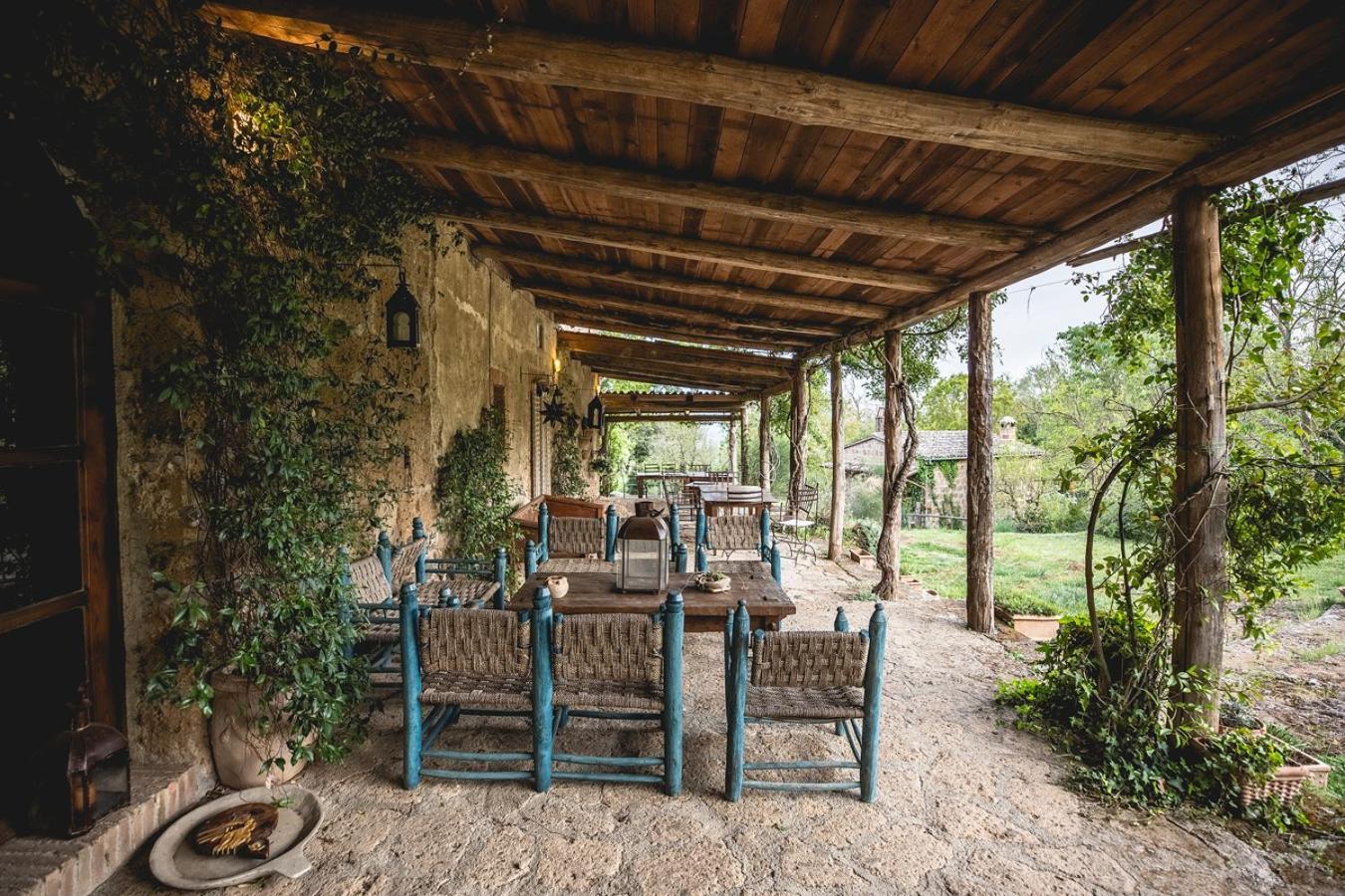 Lubriano Agriturismo Locanda Settimo Cielo 빌라 외부 사진