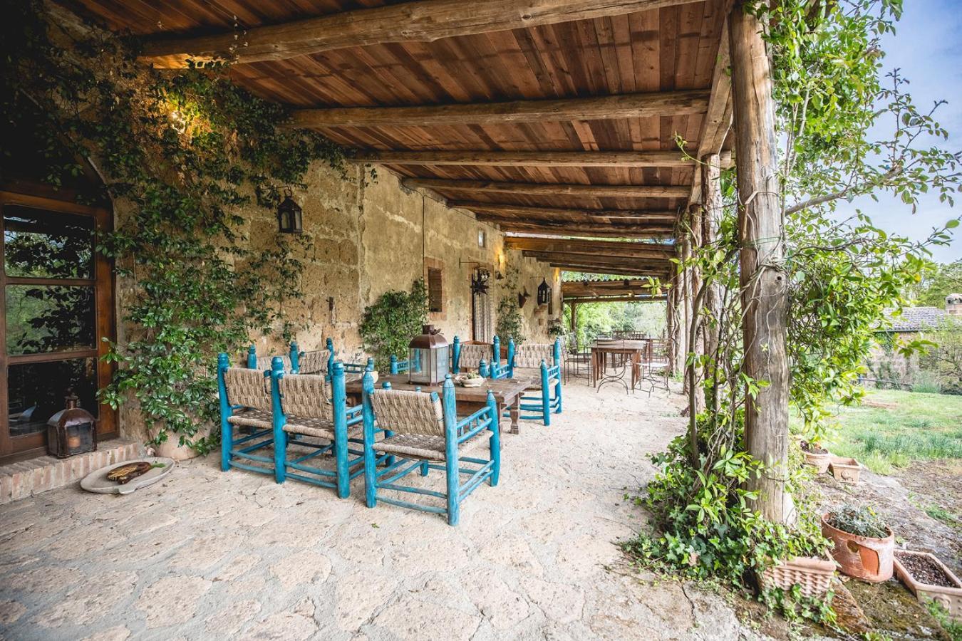 Lubriano Agriturismo Locanda Settimo Cielo 빌라 외부 사진